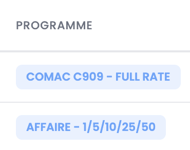 Programme récurrent vs non-récurrent