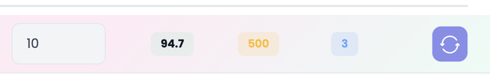 Bouton de mise à jour